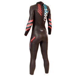 Combinaison Homme Mako Triathlon NAMI 2.1 Black Blue Pink