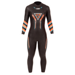 Combinaison Femme OWP Mako Eau Libre FINA Black Orange