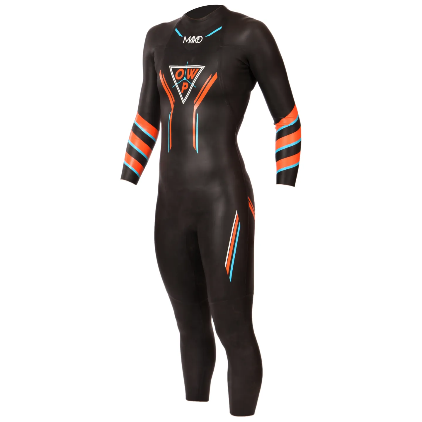 Combinaison Femme OWP Mako Eau Libre FINA Black Orange