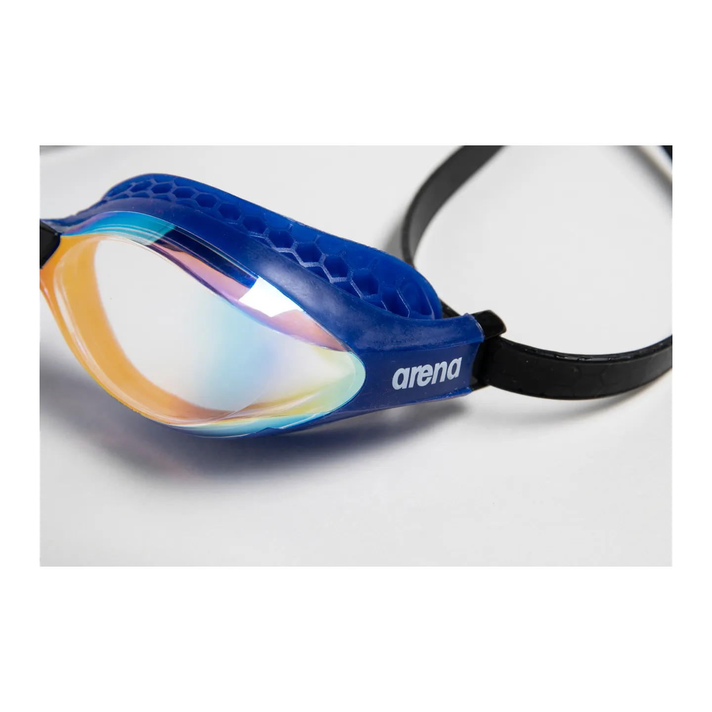 Lunettes AIR-SPEED MIRROR Yellow copper Blue