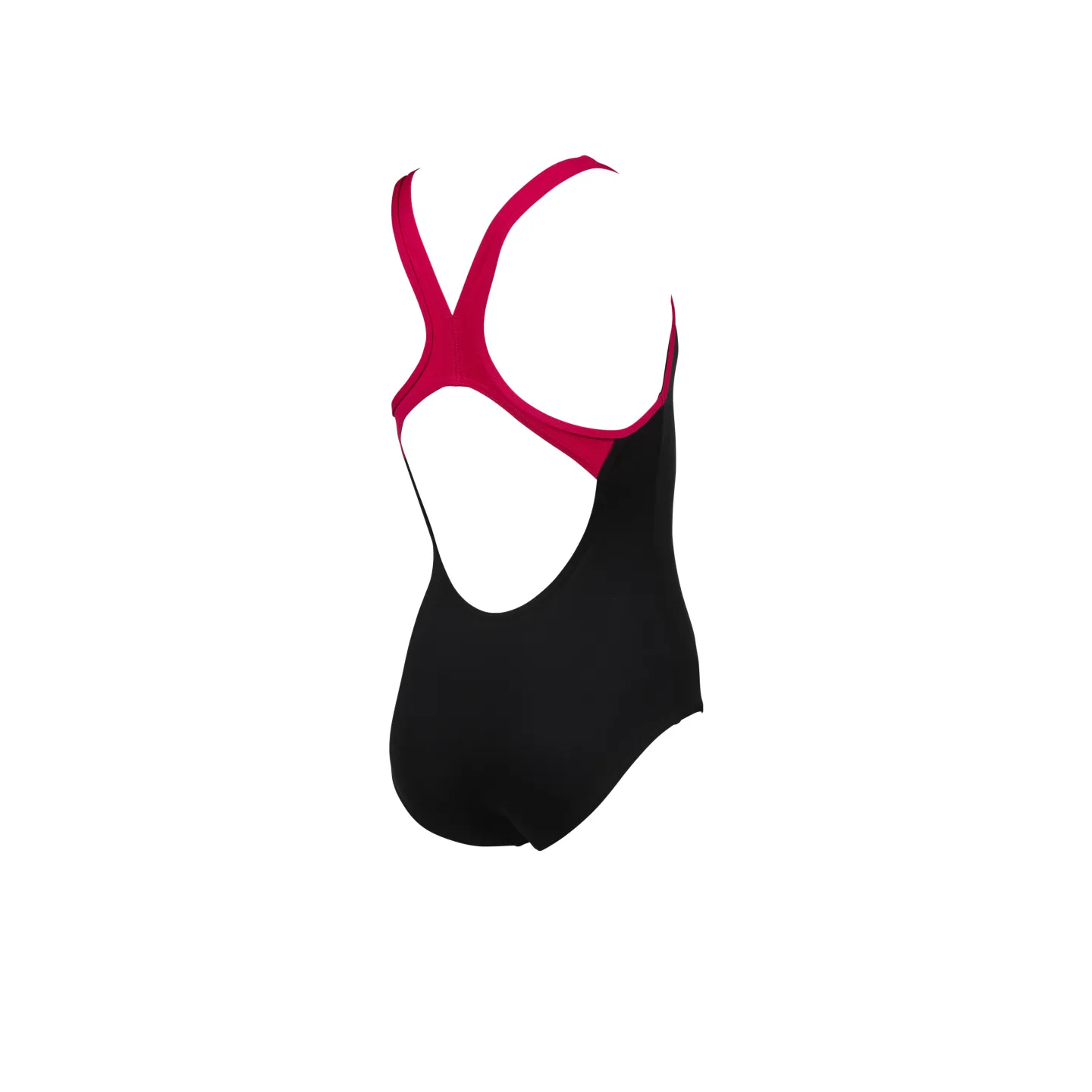 Maillot fille Arena Biglogo Swim Black Freak Rose