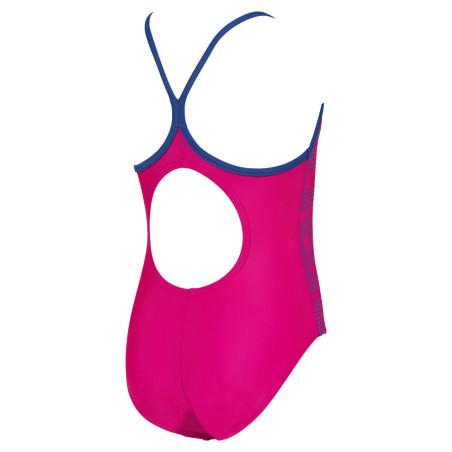Maillot de Bain Fillette Logo Kids Freak Rose Royal