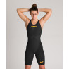Combinaison Femme Arena Powerskin Carbon Glide Dos Ouvert Black Gold