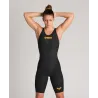 Combinaison Femme Arena Powerskin Carbon Glide Dos Ouvert Black Gold