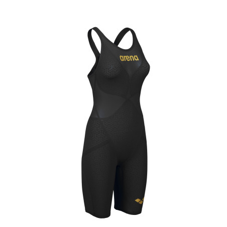 Combinaison Femme Arena Powerskin Carbon Glide Dos Ouvert Black Gold