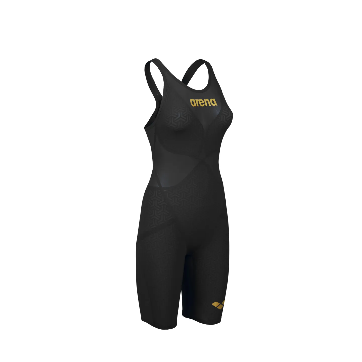 Combinaison Femme Arena Powerskin Carbon Glide Dos Ouvert Black Gold