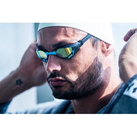 Lunettes COBRA CORE SWIPE MIRROR Aqua-Black