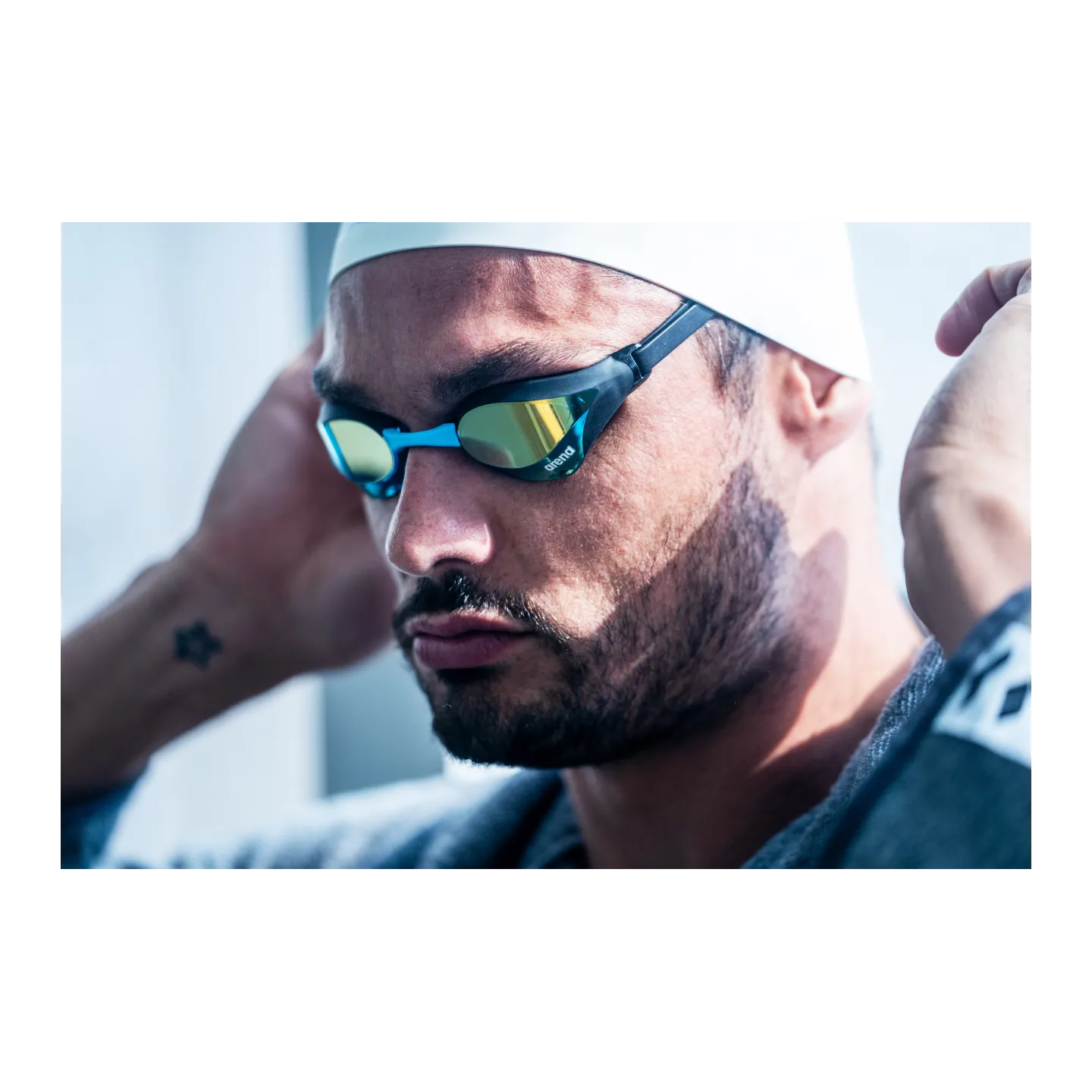 Lunettes COBRA CORE SWIPE MIRROR Aqua-Black