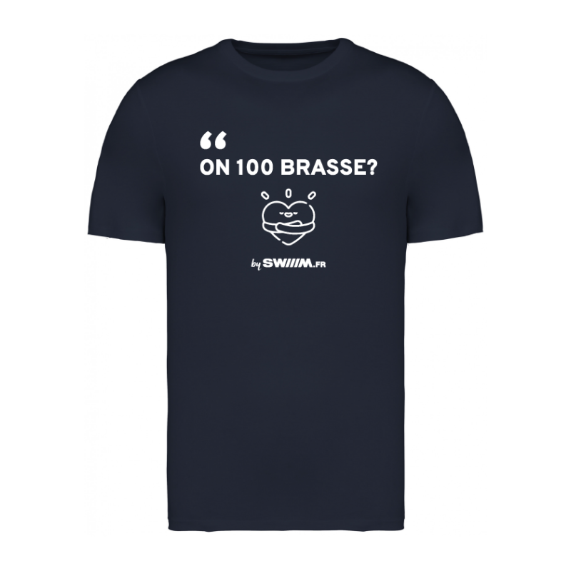 Tee Shirt Unisexe On100 Brasse Navy