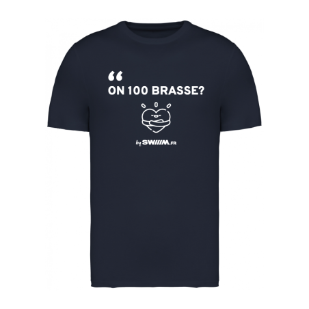 Tee Shirt Unisexe On100 Brasse Navy