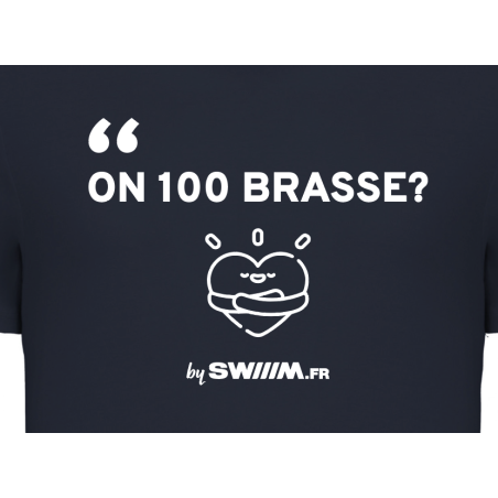 Tee Shirt Unisexe On100 Brasse Navy