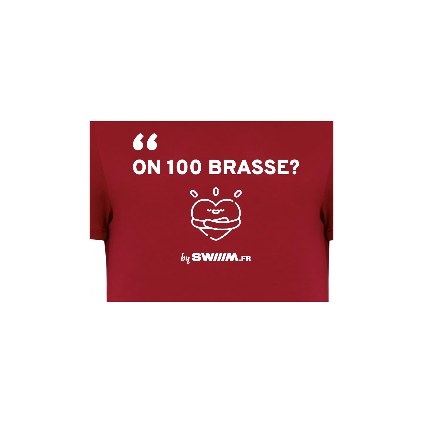 Tee Shirt Unisexe On 100 Brasse Red