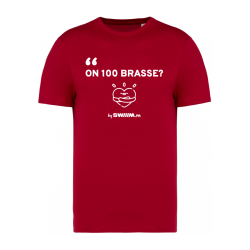 Tee Shirt Unisexe On 100 Brasse Red
