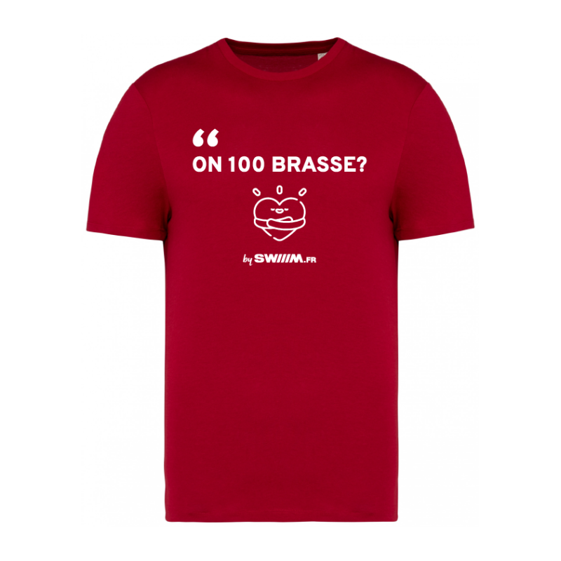 Tee Shirt Unisexe On 100 Brasse Red