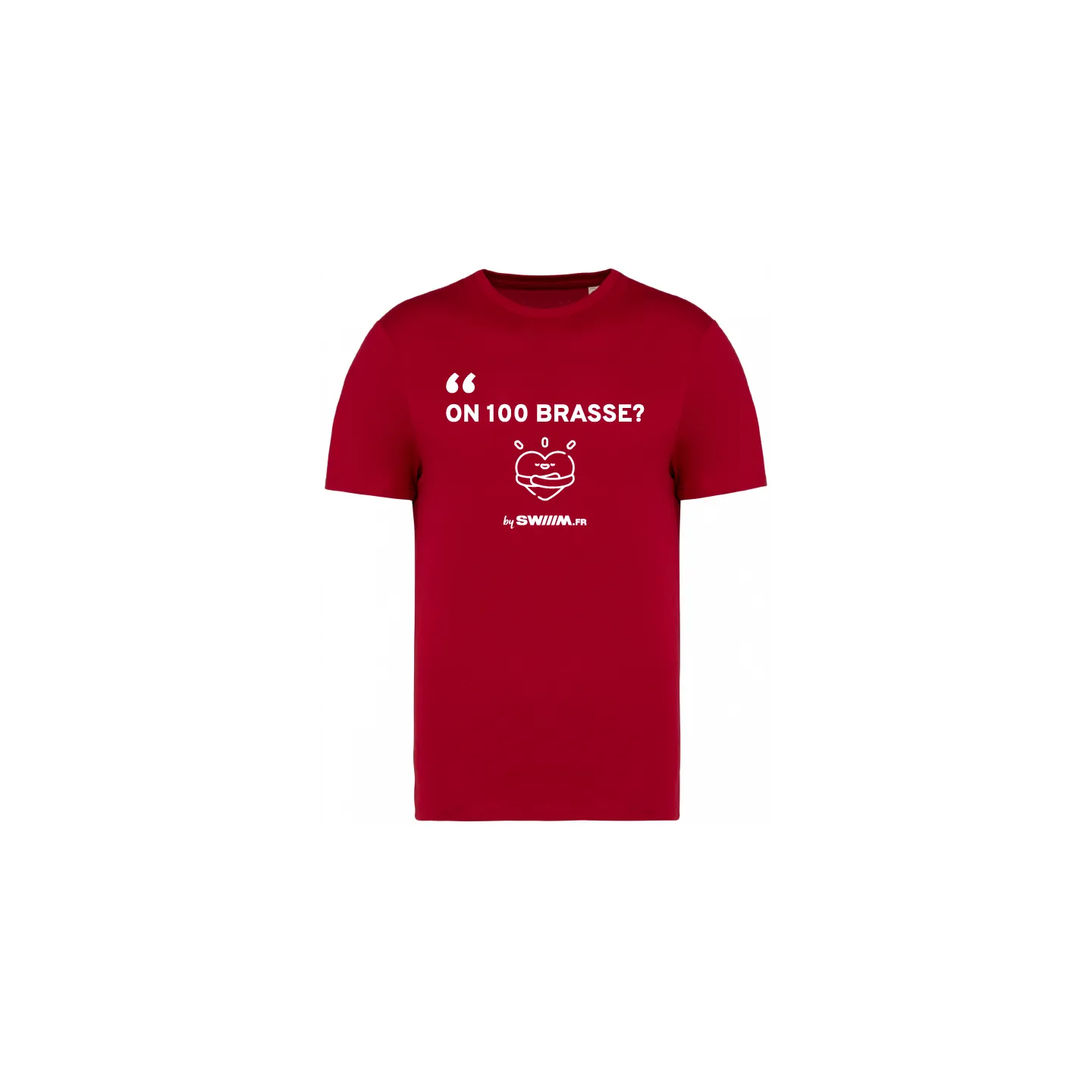 Tee Shirt Unisexe On 100 Brasse Red