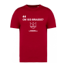 Tee Shirt Unisexe On 100 Brasse Red