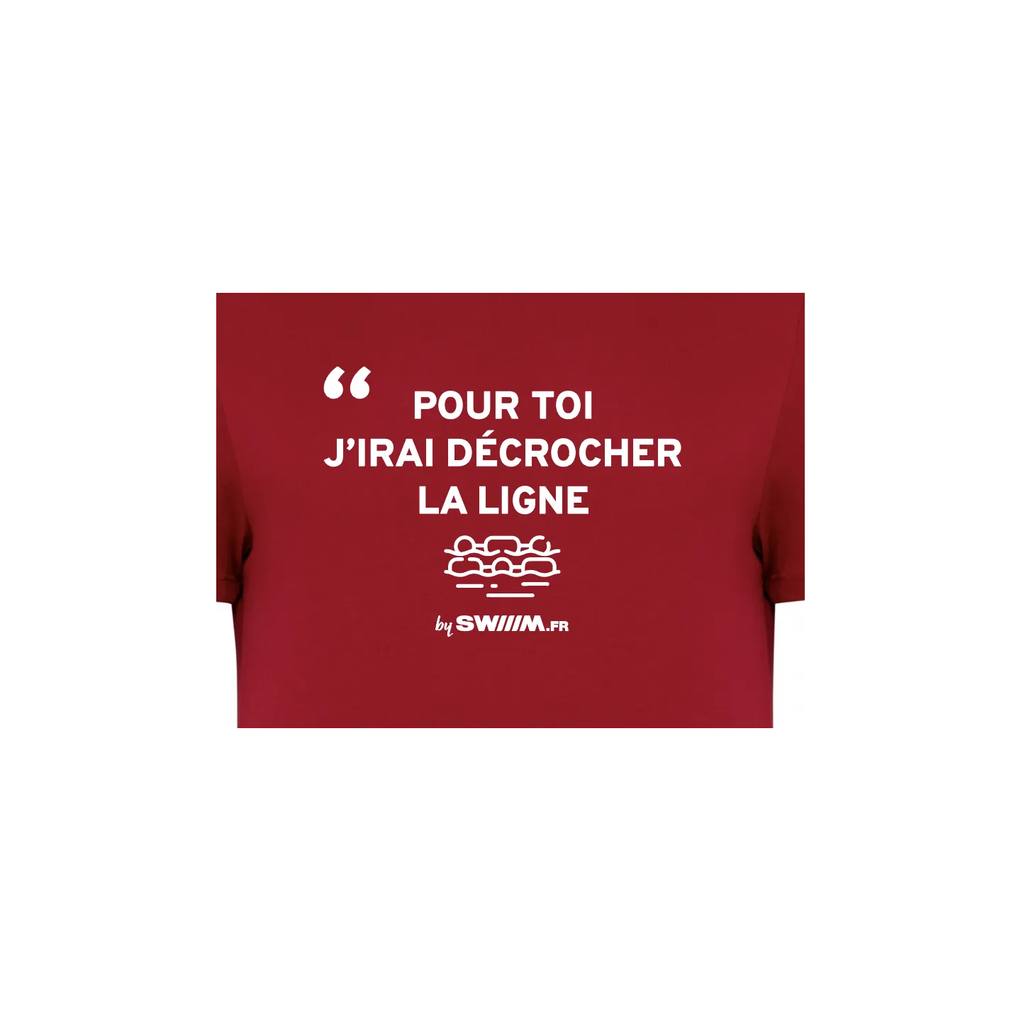 Tee Shirt Unisexe Décrocher La Ligne Red