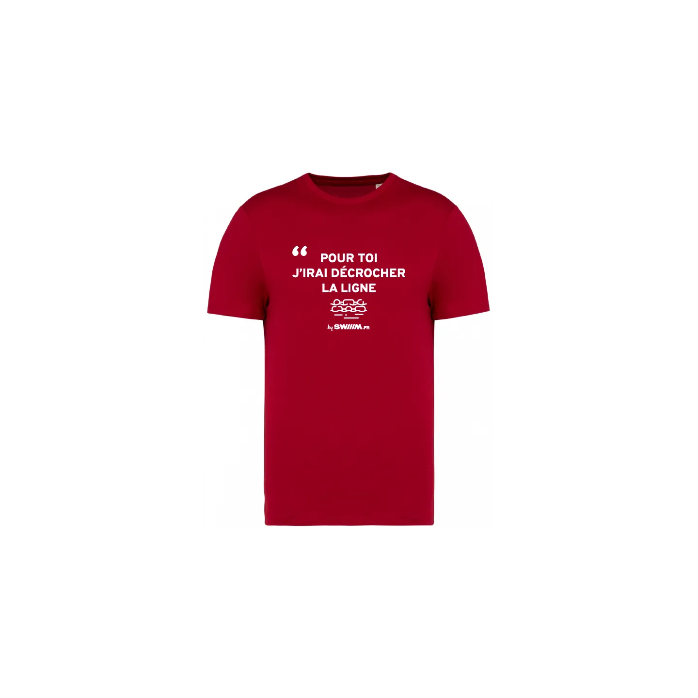 Tee Shirt Unisexe Décrocher La Ligne Red
