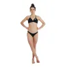 Haut de maillot femme 2 pièces Solid Black White - WOMEN'S TEAM SWIM BOTTOM SOLID