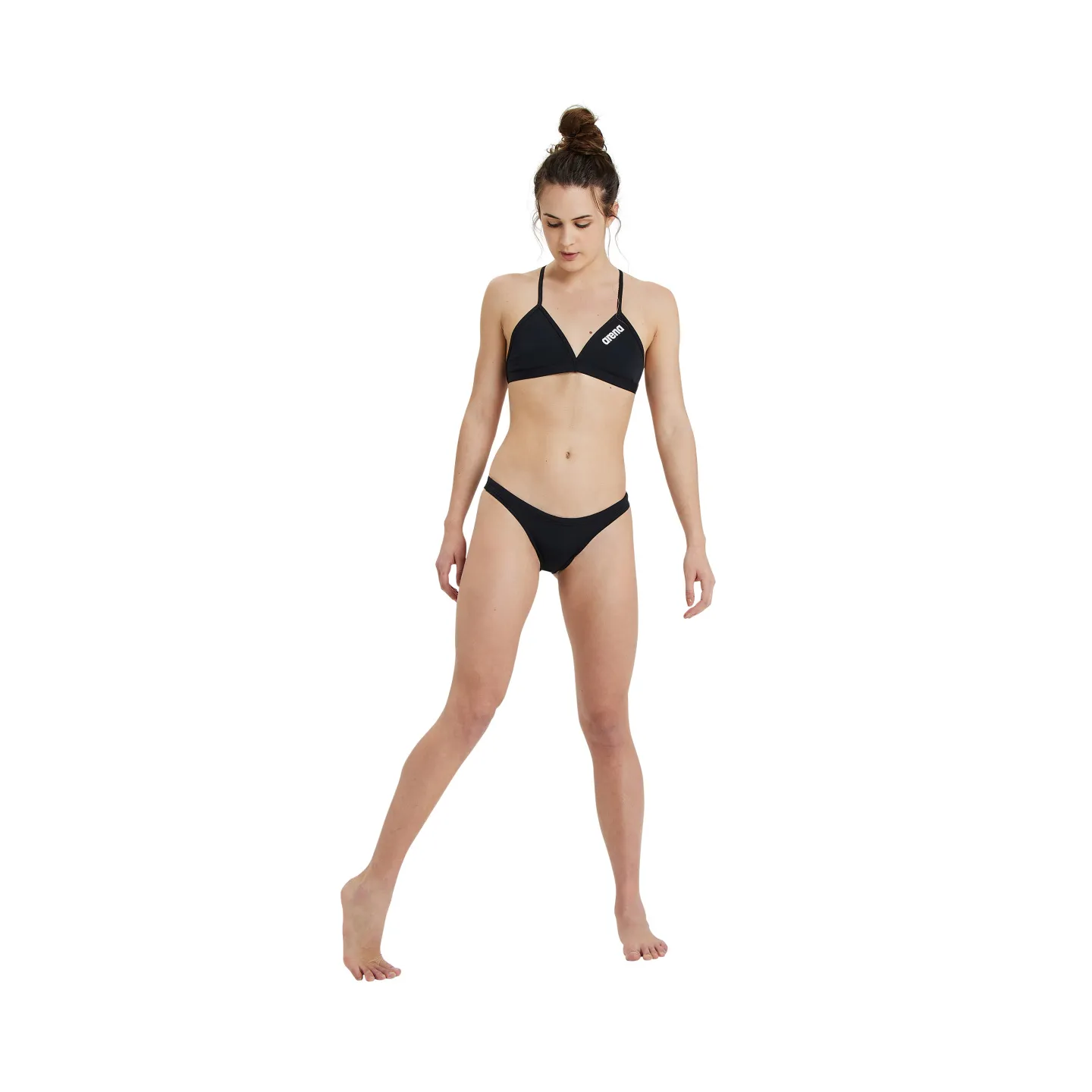 Culotte Solid Black - WOMEN'S TEAM SWIM BOTTOM SOLID