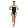 Maillot de bain Femme Team Stripe Noir -W ICONS TEAM SUPERFLY BACK ONE PIECE