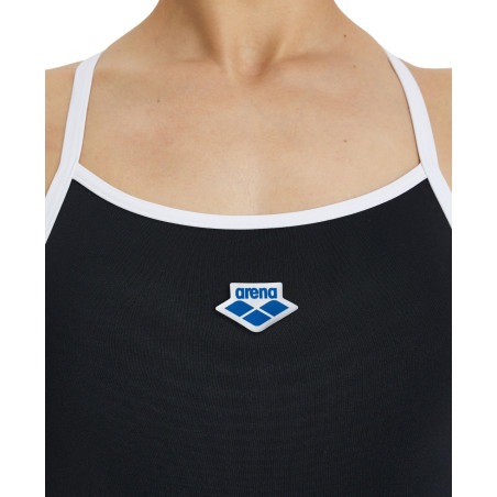 Maillot de bain Femme Team Stripe Noir -W ICONS TEAM SUPERFLY BACK ONE PIECE