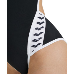 Maillot de bain Femme Team Stripe Noir -W ICONS TEAM SUPERFLY BACK ONE PIECE