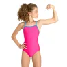 Maillot de bain fille Light Drop Solid Freak Rose Turquoise