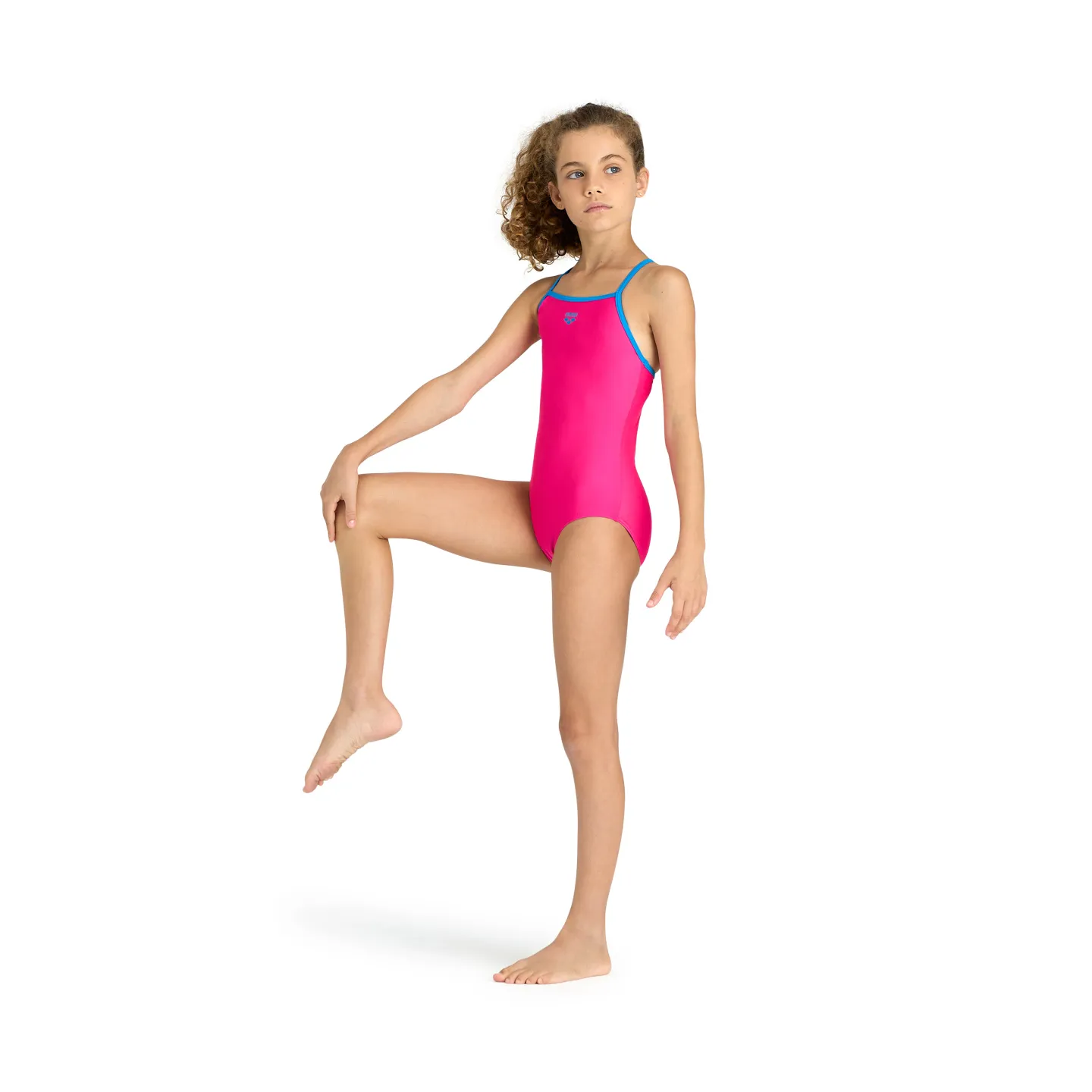 Maillot de bain fille Light Drop Solid Freak Rose Turquoise