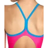 Maillot de bain fille Light Drop Solid Freak Rose Turquoise