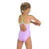 Maillot de bain fille Light Drop Solid Lilac Soft Green