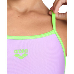 Maillot de bain fille Light Drop Solid Lilac Soft Green
