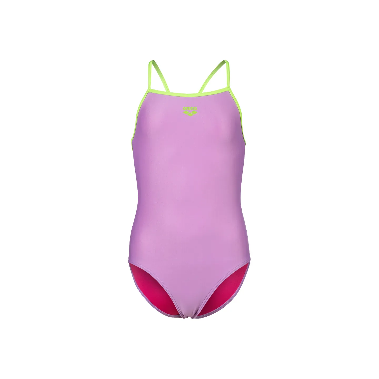 Maillot de bain fille Light Drop Solid Lilac Soft Green