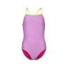 Maillot de bain fille Light Drop Solid Lilac Soft Green