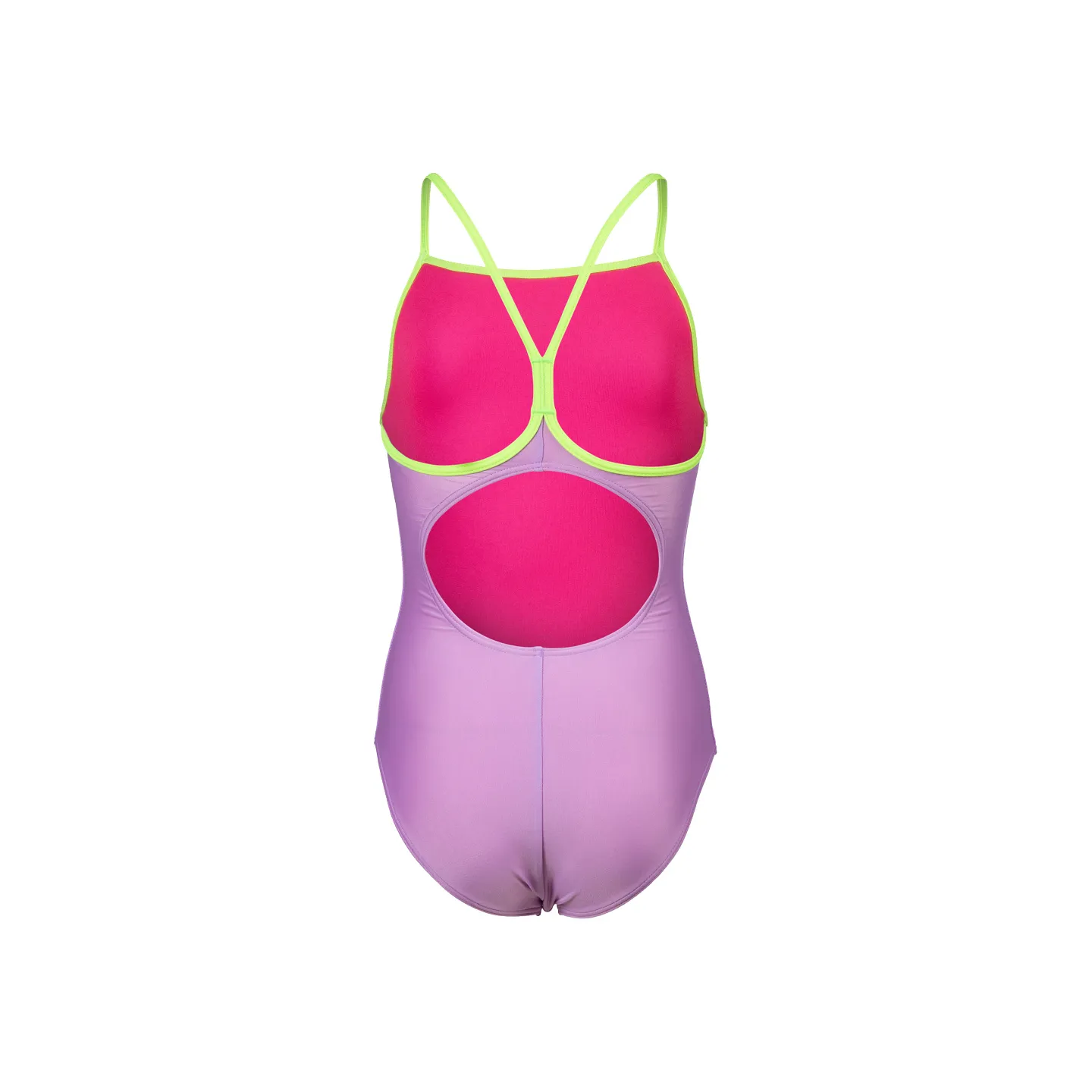 Maillot de bain fille Light Drop Solid Lilac Soft Green