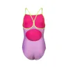 Maillot de bain fille Light Drop Solid Lilac Soft Green