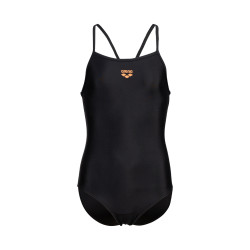 Maillot de bain fille Light Drop Solid Black Black