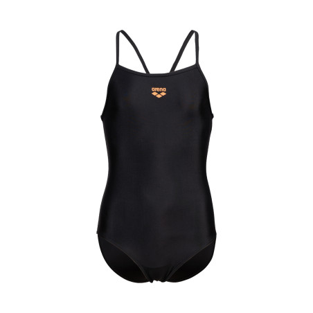Maillot de bain fille Light Drop Solid Black Black