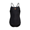 Maillot de bain fille Light Drop Solid Black Black