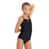 Maillot de bain fille Light Drop Solid Black Black