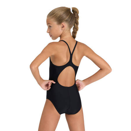 Maillot de bain fille Light Drop Solid Black Black