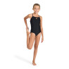 Maillot de bain fille Light Drop Solid Black Black
