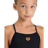 Maillot de bain fille Light Drop Solid Black Black
