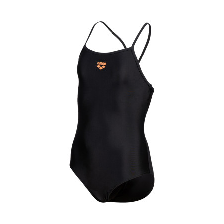 Maillot de bain fille Light Drop Solid Black Black