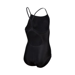 Maillot de bain fille Light Drop Solid Black Black