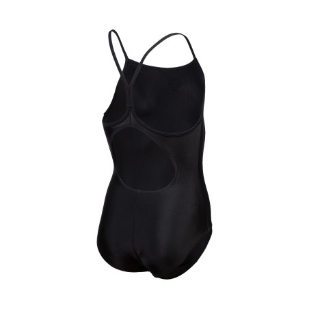 Maillot de bain fille Light Drop Solid Black Black