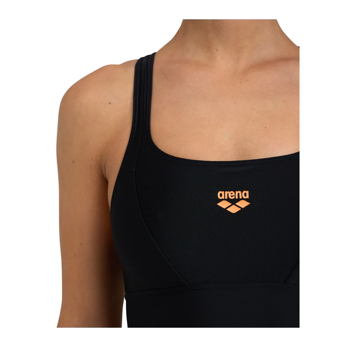 Maillot Femme Arena Solid Swimsuit Control Pro Black