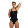 Maillot Femme Arena Solid Swimsuit Control Pro Black