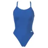 WOMEN'S TEAM SWIMSUIT CHALLENGE SOLID ROYAL-WHITE