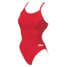 WOMEN'S TEAM SWIMSUIT CHALLENGE SOLID RED-WHITE